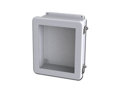 Saginaw SCE-1210FW NEMA 12, 4, 4X | Fiberglass Enclosure W/Window, 13H x 11W x 5D  | Blackhawk Supply