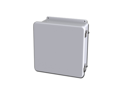 Saginaw SCE-1212CHQRFG NEMA 12, 4, 4X | Fiberglass Enclosure, 13H x 13W x 6D  | Blackhawk Supply