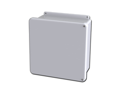 Saginaw SCE-1212FG NEMA 12, 4, 4X | Fiberglass Enclosure (Hinged Screw Cover), 13H x 13W x 6D  | Blackhawk Supply