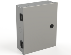 Saginaw SCE-12N1004NKLP Nema-1 Enclosure w/Knockouts | 12.00"H x 10.00"W x 4.00"D  | Blackhawk Supply
