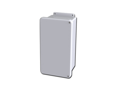 Saginaw SCE-1407FG NEMA 12, 4, 4X | Fiberglass Enclosure (Hinged Screw Cover), 16H x 9W x 7D  | Blackhawk Supply