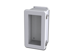 Saginaw SCE-1407FW NEMA 12, 4, 4X | Fiberglass Enclosure W/Window, 16H x 9W x 7D  | Blackhawk Supply