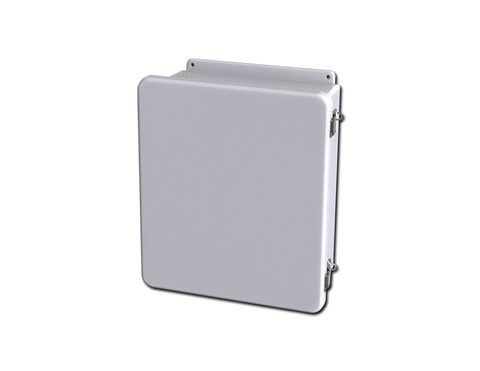 Saginaw SCE-14127CHQRFG NEMA 12, 4, 4X | Fiberglass Enclosure, 15H x 13W x 6D  | Blackhawk Supply