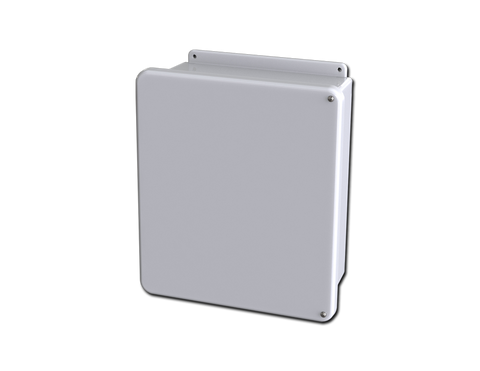 Saginaw SCE-1412FG NEMA 12, 4, 4X | Fiberglass Enclosure (Hinged Screw Cover), 15H x 13W x 6D  | Blackhawk Supply