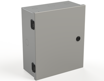 Saginaw SCE-14N1206NKLP Nema-1 Enclosure w/Knockouts | 14.00"H x 12.00"W x 6.00"D  | Blackhawk Supply