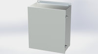 SCE-16148CHNFSS6 | NEMA 3R, 12, 4, 4X | S.S. CHNF Enclosure, 16H x 14W x 8D | Saginaw