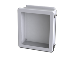 Saginaw SCE-1614FW NEMA 12, 4, 4X | Fiberglass Enclosure W/Window, 17H x 15W x 6D  | Blackhawk Supply