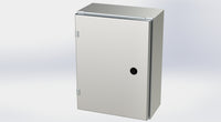 SCE-16EL1206SS6LP | NEMA 3R, 12, 4, 4X | S.S. EL Enclosure, 16H x 12W x 6D | Saginaw