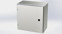 SCE-16EL1608SSLP | NEMA 3R, 12, 4, 4X | S.S. EL Enclosure, 16H x 16W x 8D | Saginaw