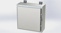 SCE-16H1606SS6LP | NEMA 3R, 12, 4, 4X | Nema 4X LP Enclosure, 16H x 16W x 6D | Saginaw