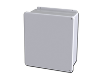 SCE-1816FG | NEMA 12, 4, 4X | Fiberglass Enclosure (Hinged Screw Cover), 20H x 18W x 9D | Saginaw