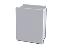 SCE-2016FG | NEMA 12, 4, 4X | Fiberglass Enclosure (Hinged Screw Cover), 22H x 18W x 9D | Saginaw