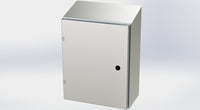 SCE-20EL1606SSST | S.S. EL Sloping Top Enclosure | Saginaw