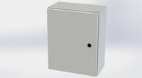 SCE-20EL1608LPLG | NEMA 3R, 12, 4 | EL Enclosure, 20H x 16W x 8D | Saginaw