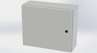 SCE-20EL2408LPLG | NEMA 3R, 12, 4 | EL Enclosure, 20H x 24W x 8D | Saginaw