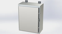 SCE-20H1608SS6LP | NEMA 3R, 12, 4, 4X | Nema 4X LP Enclosure, 20H x 16W x 8D | Saginaw