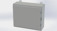 SCE-20H2408LP | NEMA 3R, 12, 4 | Nema 4 LP Enclosure, 20H x 24W x 8D | Saginaw