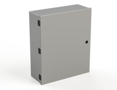 Saginaw SCE-24N2008NKLP Nema-1 Enclosure w/Knockouts | 24.00"H x 20.00"W x 8.00"D  | Blackhawk Supply