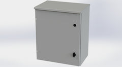 Saginaw SCE-24R2012LP NEMA 3R | Type-3R Hinged Cover Enclosure, 24H x 20W x 12D  | Blackhawk Supply