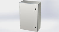 SCE-30EL2010SS6LP | NEMA 3R, 12, 4, 4X | S.S. EL Enclosure, 30H x 20W x 10D | Saginaw