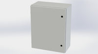 SCE-30EL2412LPLG | NEMA 3R, 12, 4 | EL Enclosure, 30H x 24W x 12D | Saginaw