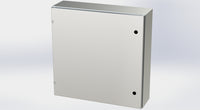 SCE-30EL3008SSLP | NEMA 3R, 12, 4, 4X | S.S. EL Enclosure, 30H x 30W x 8D | Saginaw