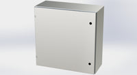 SCE-30EL3012SS6LP | NEMA 3R, 12, 4, 4X | S.S. EL Enclosure, 30H x 30W x 12D | Saginaw