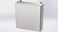 SCE-30H3008SSLP | NEMA 3R, 12, 4, 4X | Nema 4X LP Enclosure, 30H x 30W x 8D | Saginaw