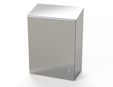 Saginaw SCE-30K2412SSST S.S. Sanitary Sloping Top Enclosure  | Blackhawk Supply