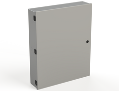 Saginaw SCE-30N2406NKLP Nema-1 Enclosure w/Knockouts | 30.00"H x 24.00"W x 6.00"D  | Blackhawk Supply