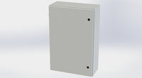 SCE-36EL2410LPLG | NEMA 3R, 12, 4 | EL Enclosure, 36H x 24W x 10D | Saginaw