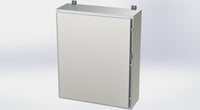 SCE-36H3010SSLP | NEMA 3R, 12, 4, 4X | Nema 4X LP Enclosure, 36H x 30W x 10D | Saginaw