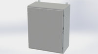 SCE-36H3016LP | NEMA 3R, 12, 4 | Nema 4 LP Enclosure, 36H x 30W x 16D | Saginaw