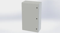 SCE-40EL2412LPLG | NEMA 3R, 12, 4 | EL Enclosure, 40H x 24W x 12D | Saginaw