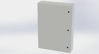 SCE-42EL3008LPLG | NEMA 3R, 12, 4 | EL Enclosure, 42H x 30W x 8D | Saginaw