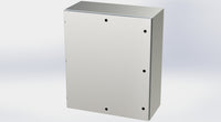 SCE-42EL3616SSLP | NEMA 3R, 12, 4, 4X | S.S. EL Enclosure, 42H x 36W x 16D | Saginaw