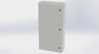 SCE-48EL2408LPLG | NEMA 3R, 12, 4 | EL Enclosure, 48H x 24W x 8D | Saginaw