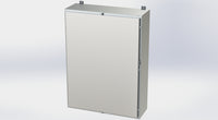 SCE-48H3612SS6LP | NEMA 3R, 12, 4, 4X | Nema 4X LP Enclosure, 48H x 36W x 12D | Saginaw