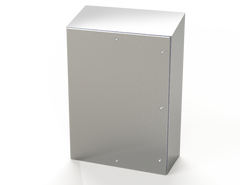 Saginaw SCE-48K3616SSST S.S. Sanitary Sloping Top Enclosure  | Blackhawk Supply