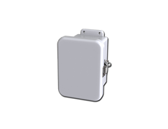 Saginaw SCE-6045CHQRFG NEMA 12, 4, 4X | Fiberglass Enclosure, 7H x 5W x 5D  | Blackhawk Supply