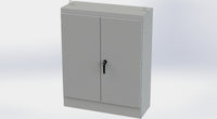 SCE-604818FSD | NEMA 3R, 12 | FSD Enclosure, 60H x 48W x 18D | Saginaw