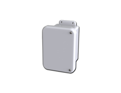 Saginaw SCE-604FG NEMA 12, 4, 4X | Fiberglass Enclosure (Hinged Screw Cover), 7H x 5W x 5D  | Blackhawk Supply