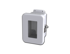 Saginaw SCE-604FW NEMA 12, 4, 4X | Fiberglass Enclosure W/Window, 7H x 5W x 5D  | Blackhawk Supply