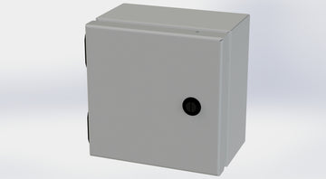Saginaw SCE-606ELJ+SCE-6P6 NEMA 4 / 12 / 13 | 6H x 6W x 4D | Subpanel: Solid | Knockouts: No | Keyed: No   | Blackhawk Supply