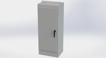 Saginaw SCE-60EL2418FS NEMA 3R, 12, 4 | EL FS Enclosure, 60H x 24W x 18D  | Blackhawk Supply