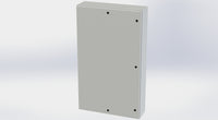 SCE-60EL3610LPLG | NEMA 3R, 12, 4 | EL Enclosure, 60H x 36W x 10D | Saginaw