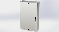 SCE-60EL3612SS6LPPL | NEMA 3R, 12, 4, 4X | S.S. LPPL Enclosure, 60H x 36W x 12D | Saginaw