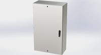 SCE-60EL3616SSLPPL | NEMA 3R, 12, 4, 4X | S.S. LPPL Enclosure, 60H x 36W x 16D | Saginaw