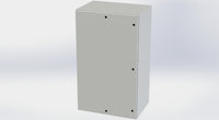 SCE-60EL3624LPLG | NEMA 3R, 12, 4 | EL Enclosure, 60H x 36W x 24D | Saginaw