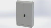 SCE-724818FSD | NEMA 3R, 12 | FSD Enclosure, 72H x 48W x 18D | Saginaw